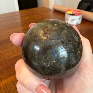 Labradorite Crystal Sphere